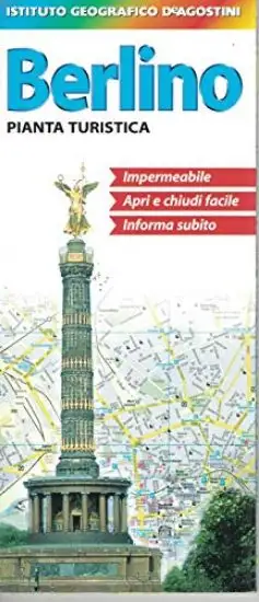 BERLINO - PIANTA TURISTICA IMPERMEABILE