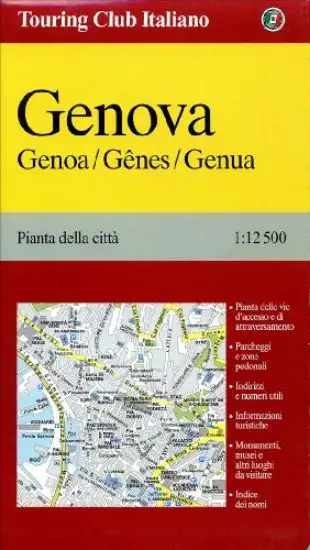 GENOVA - PIANTA DELLA CITTA` 1:12.500