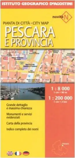 PESCARA 1:8.000. PROVINCIA 1:200.000