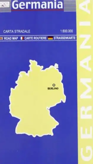GERMANIA CARTA STRADALE 1:800.000
