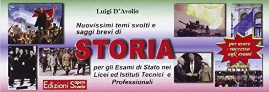 STORIA NUOVI TEMI SVOLTI E SAGGI BREVI PER GLI ESAMI DI STATO