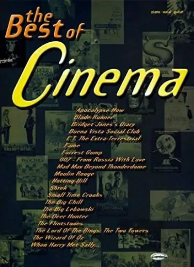 THE BEST OF CINEMA PIANO VOCAL GUITAR (ML 2341)