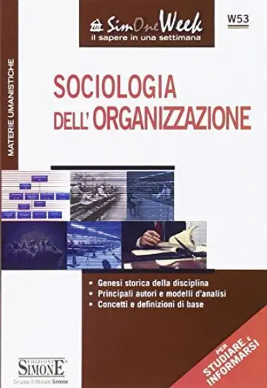 SOCIOLOGIA DELL`ORGANIZZAZIONE