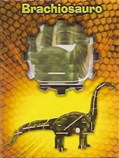 PUZZLE 3D BRACHIOSAURO