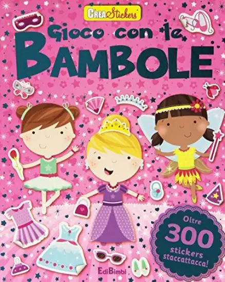 GIOCO CON LE BAMBOLE - CREASTICKERS