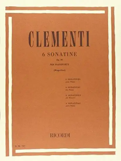 SEI SONATINE OP 36 PER PIANOFORTE
