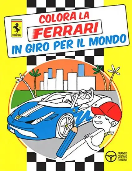 IN GIRO PER IL MONDO. COLORA LA FERRARI