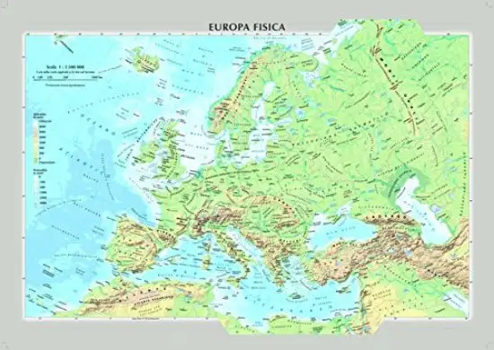 EUROPA FISICA E POLITICA