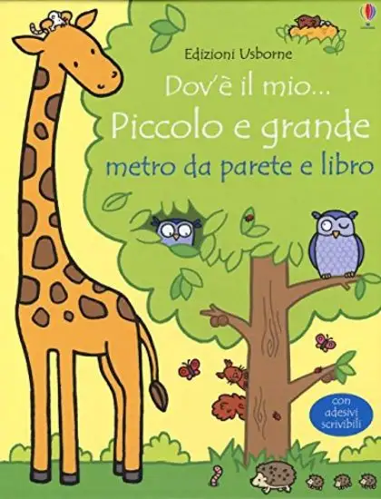 PICCOLO E GRANDE METRO DA PARETE E LIBRO