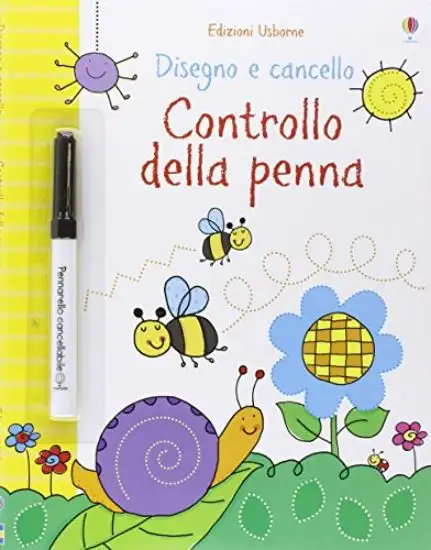 CONTROLLO DELLA PENNA. DISEGNO E CANCELLO. CON GADGET