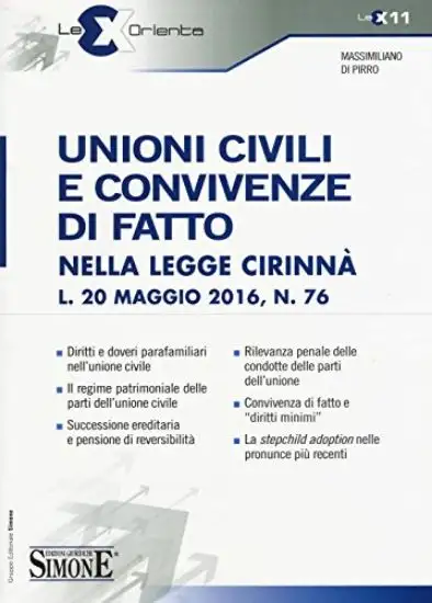 UNIONI CIVILI E CONVIVENZE DI FATTO NELLA LEGGE CIRINNA`