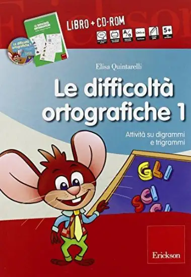 KIT LE DIFFICOLTA ORTOGRAFICHE 1 LIBRO +CD