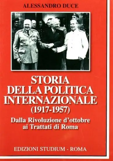 STORIA POLIT.INTERNAZ. 1917-1957