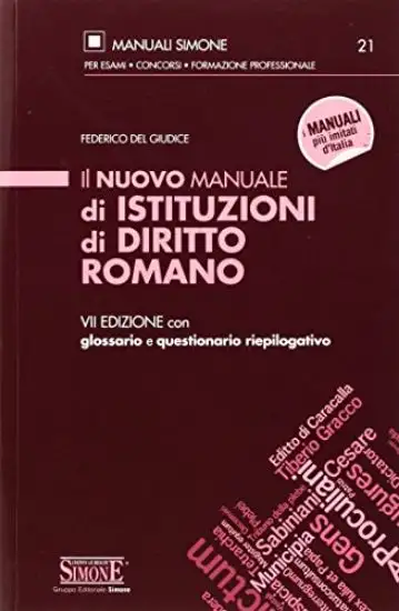 NUOVO MANUALE DI ISTITUZIONI DI DIRITTO ROMANO (IL)