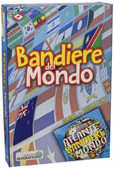 BANDIERE DEL MONDO. CON GADGET