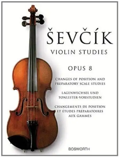 ORIGINAL SEVCIK - VIOLIN STUDIES OP. 8 - CAMBI DI POSIZIONE