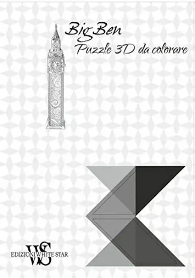 BIG BEN. PUZZLE 3D DA COLORARE