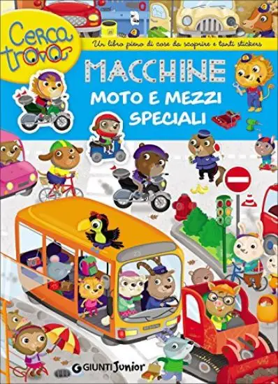 MACCHINE, MOTO E MEZZI SPECIALI. CERCATROVA. CON ADESIVI