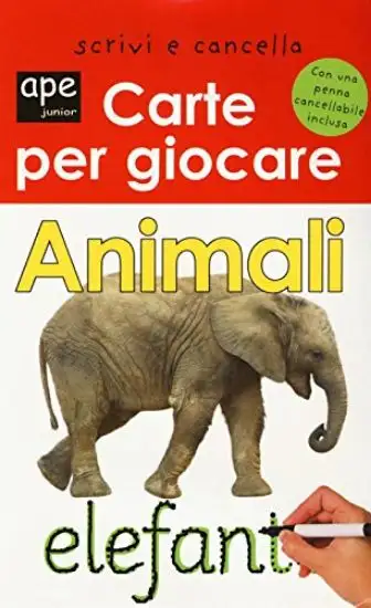 ANIMALI. CARTE PER GIOCARE. CON GADGET