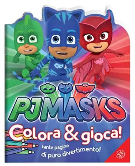 PJ MASKS. COLORA E GIOCA