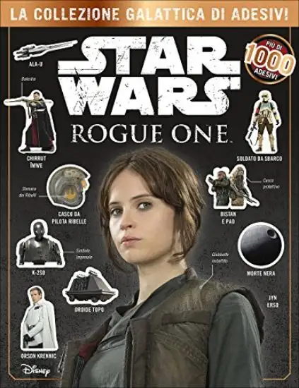 STAR WARS. ROGUE ONE. CON ADESIVI