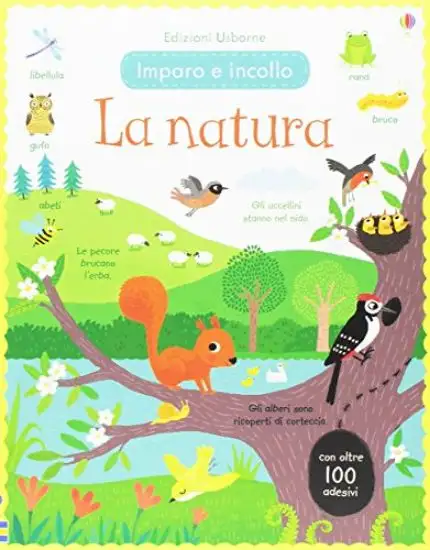 NATURA. IMPARO E INCOLLO. EDIZ. ILLUSTRATA (LA)