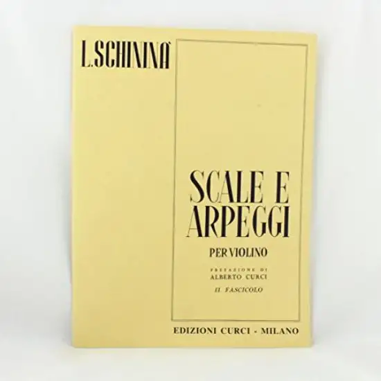 SCALE E ARPEGGI PER VIOLINO FASCICOLO 2