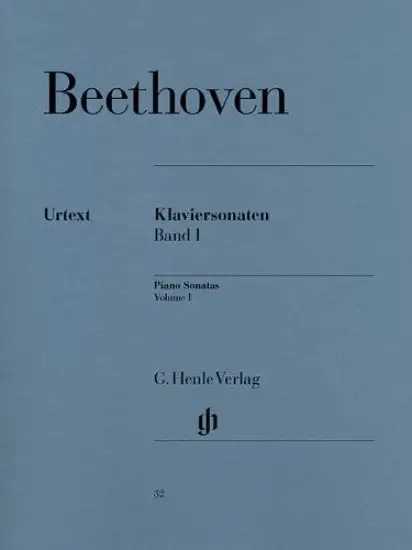 BEETHOVEN KLAVIERSONATE BAND 1. PIANO SONATAS VOLUME 1