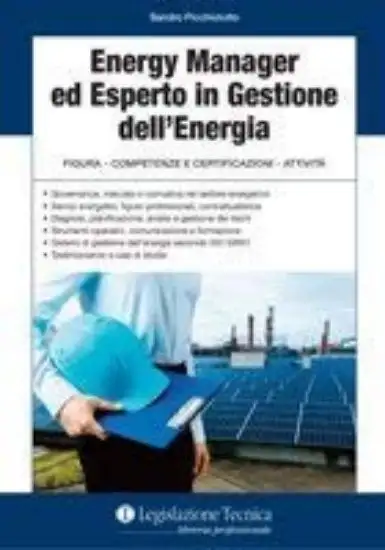 ENERTY MANAGER ED ESPERTO IN GESTIONE DELL`ENERGIA