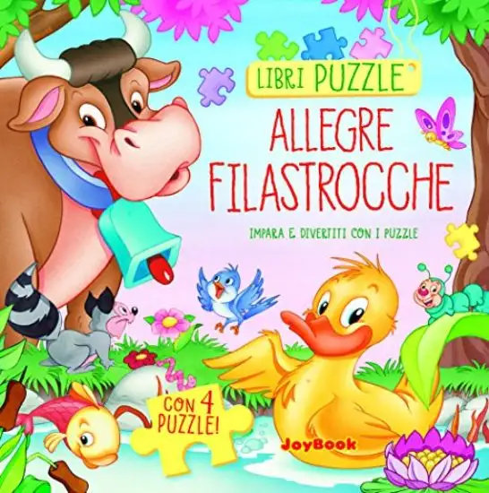 ALLEGRE FILASTROCCHE - LIBRI PUZZLE