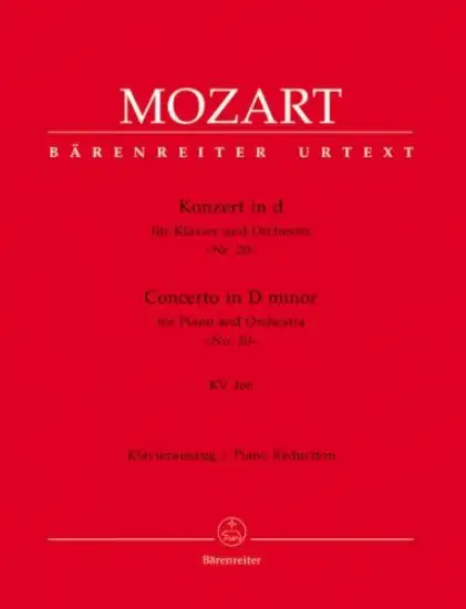 PIANO CONCERTO NO. 20 IN D MINOR, K. 466