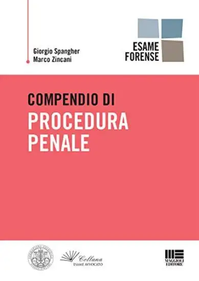 COMPENDIO DI PROCEDURA PENALE 2019 PER L`ESAME FORENSE