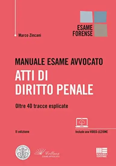 ATTI DI DIRITTO PENALE. OLTRE 40 TRACCE ESPLICATE. MANUALE ESAME AVVOCATO