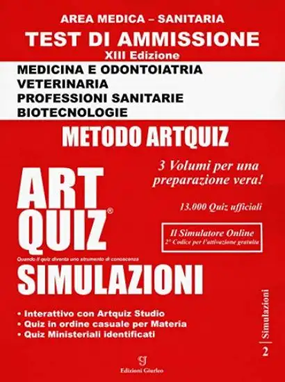 ART QUIZ SIMULAZIONI - AREA MEDICA SANITARIA