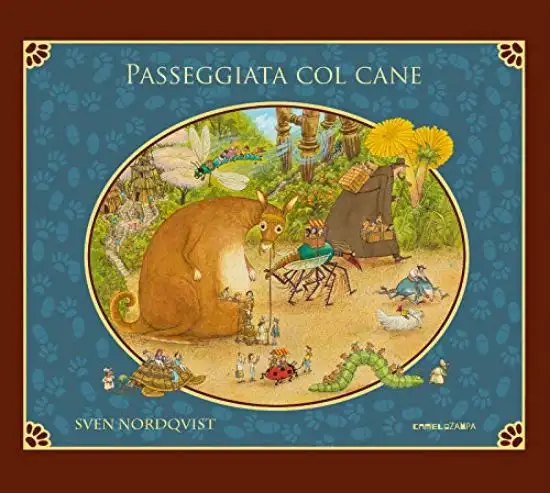 PASSEGGIATA COL CANE. EDIZ. A COLORI