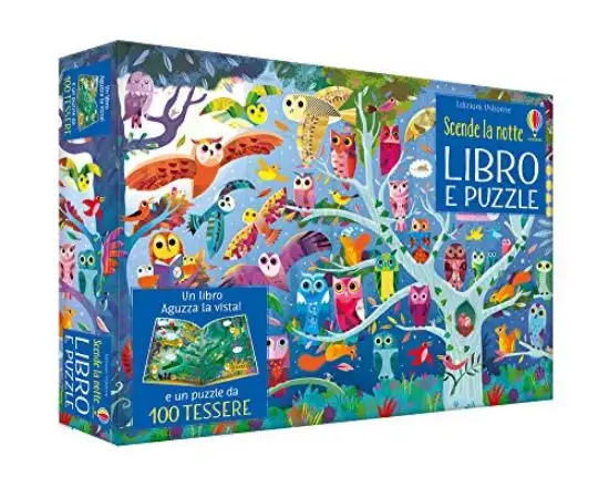 SCENDE LA NOTTE. LIBRO E PUZZLE. CON PUZZLE