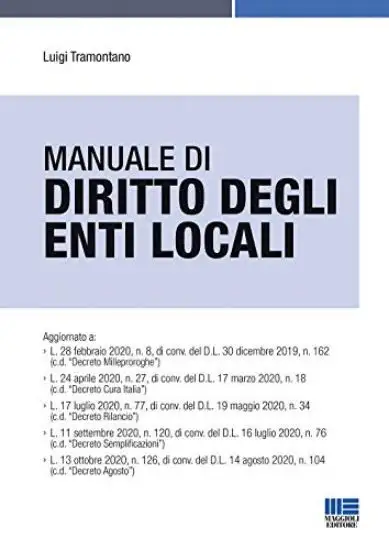 MANUALE DI DIRITTO DEGLI ENTI LOCALI