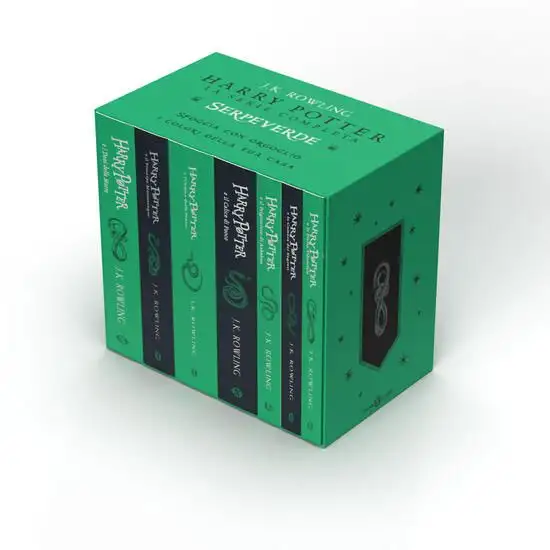 HARRY POTTER. EDIZIONE SERPEVERDE. LA SERIE COMPLETA