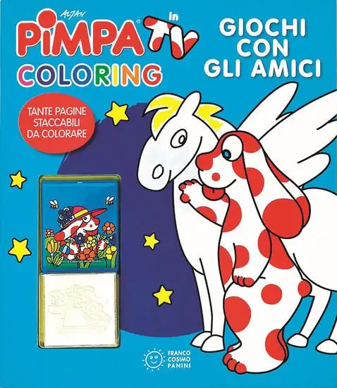 GIOCHI CON GLI AMICI. PIMPA IN TV. COLORING. EDIZ. ILLUSTRATA. CON GADGET - VOLUME 2