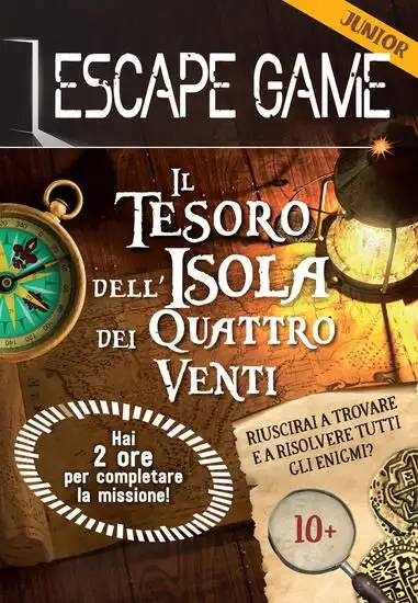 TESORO DELL`ISOLA DEI QUATTRO VENTI. ESCAPE GAME (IL)