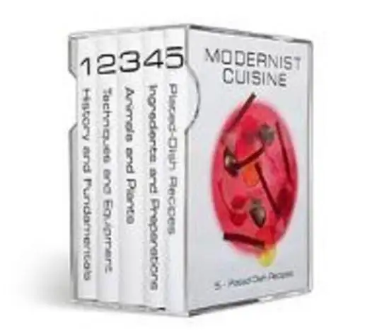 MODERNIST CUISINE. ART AND SCIENCE OF COOKING