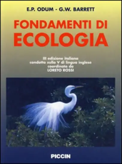 FONDAMENTI DI ECOLOGIA. EDIZ. ITALIANA E INGLESE