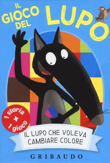 LUPO CHE VOLEVA CAMBIARE COLORE. AMICO LUPO. EDIZ. A COLORI. CON 45 CARTE (IL)