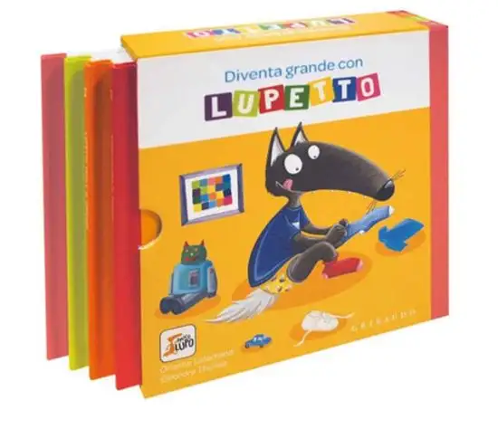 DIVENTA GRANDE CON LUPETTO. AMICO LUPO. EDIZ. A COLORI