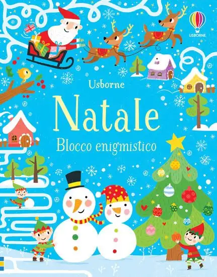 NATALE. BLOCCO ENIGMISTICO. BLOCCHI DI GIOCHI. EDIZ. ILLUSTRATA