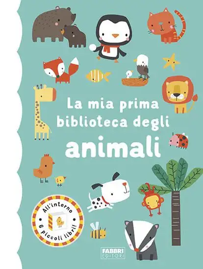 MIA PRIMA BIBLIOTECA DEGLI ANIMALI. EDIZ. A COLORI (LA)