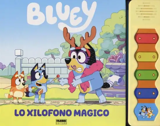 XYLOFONO MAGICO. BLUEY. LIBRO SONORO. EDIZ. A COLORI (LO)