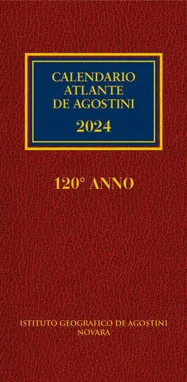 CALENDARIO ATLANTE DE AGOSTINI 2024