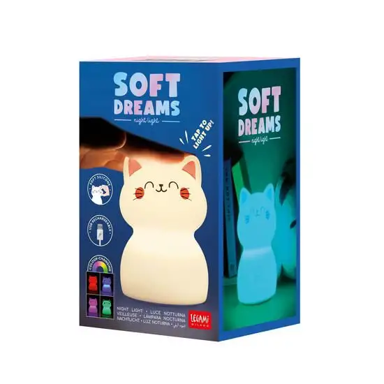 SOFT DREAMS - LUCE NOTTURNA RICARICABILE - KITTY