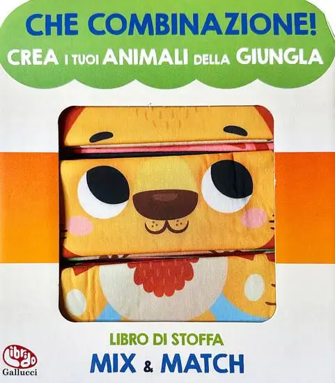 CREA I TUOI ANIMALI DELLA GIUNGLA. CHE COMBINAZIONE. EDIZ. A COLORI